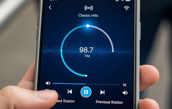Aplicación Móvil para Escuchar Radio en Línea